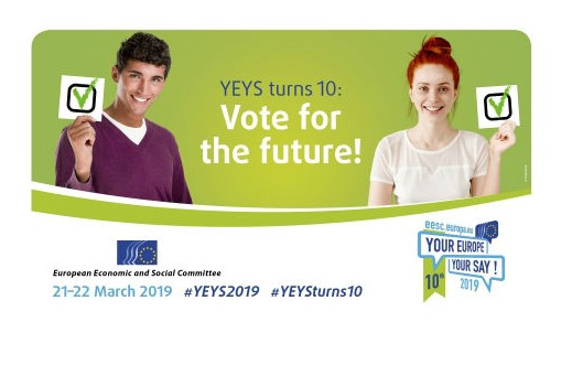 ‘Your Europe, Your say!’ 2019 (YEYS 2019)